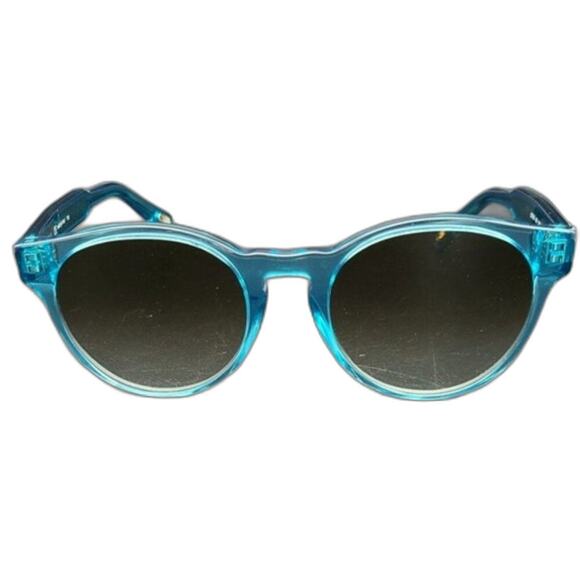 Chloe Azure Round Sunglasses 52mm Frame